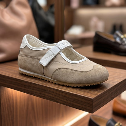 Miu Miu Sneakirina Beige