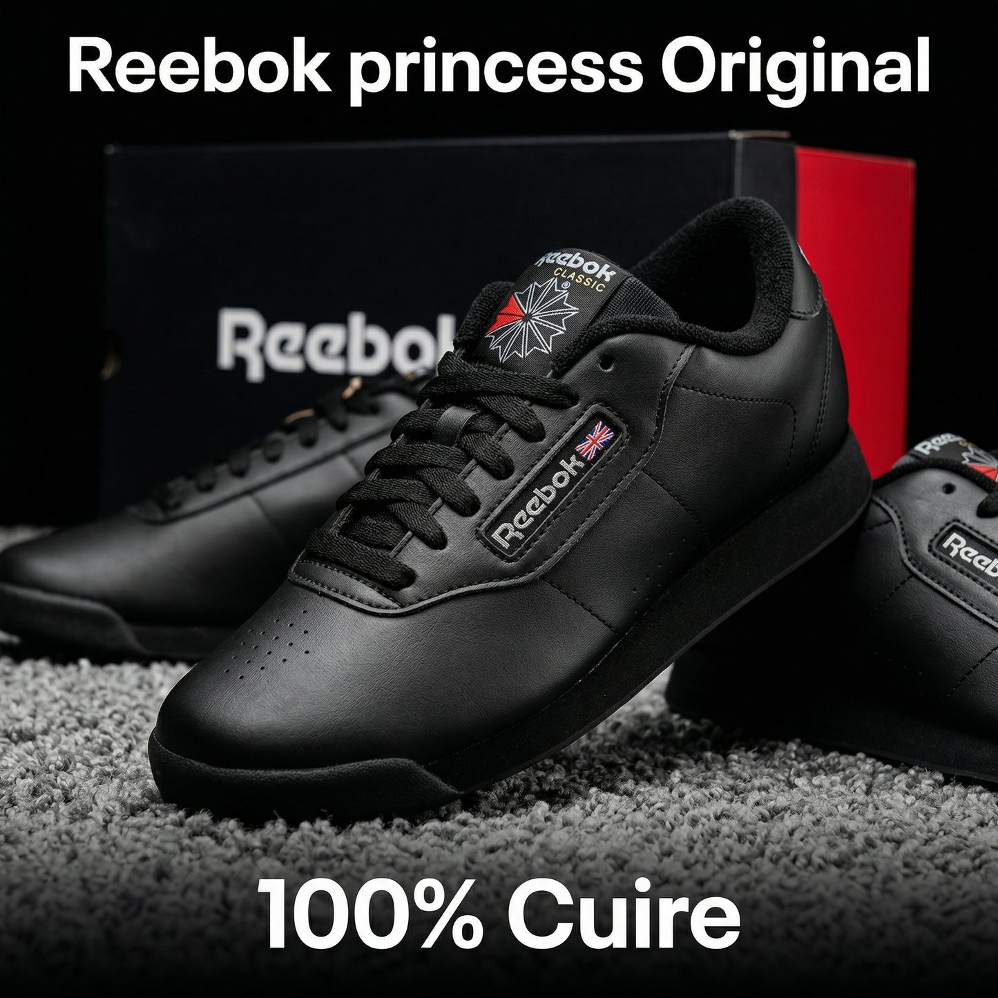 REEBOK PRINCESS US BLACK