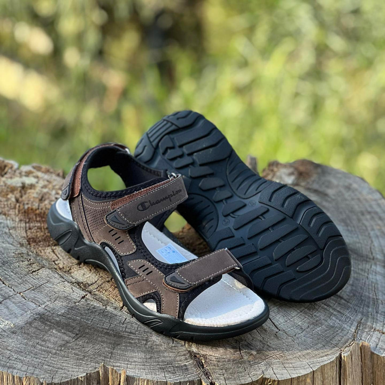SANDAL CHAMPION MARRON Original