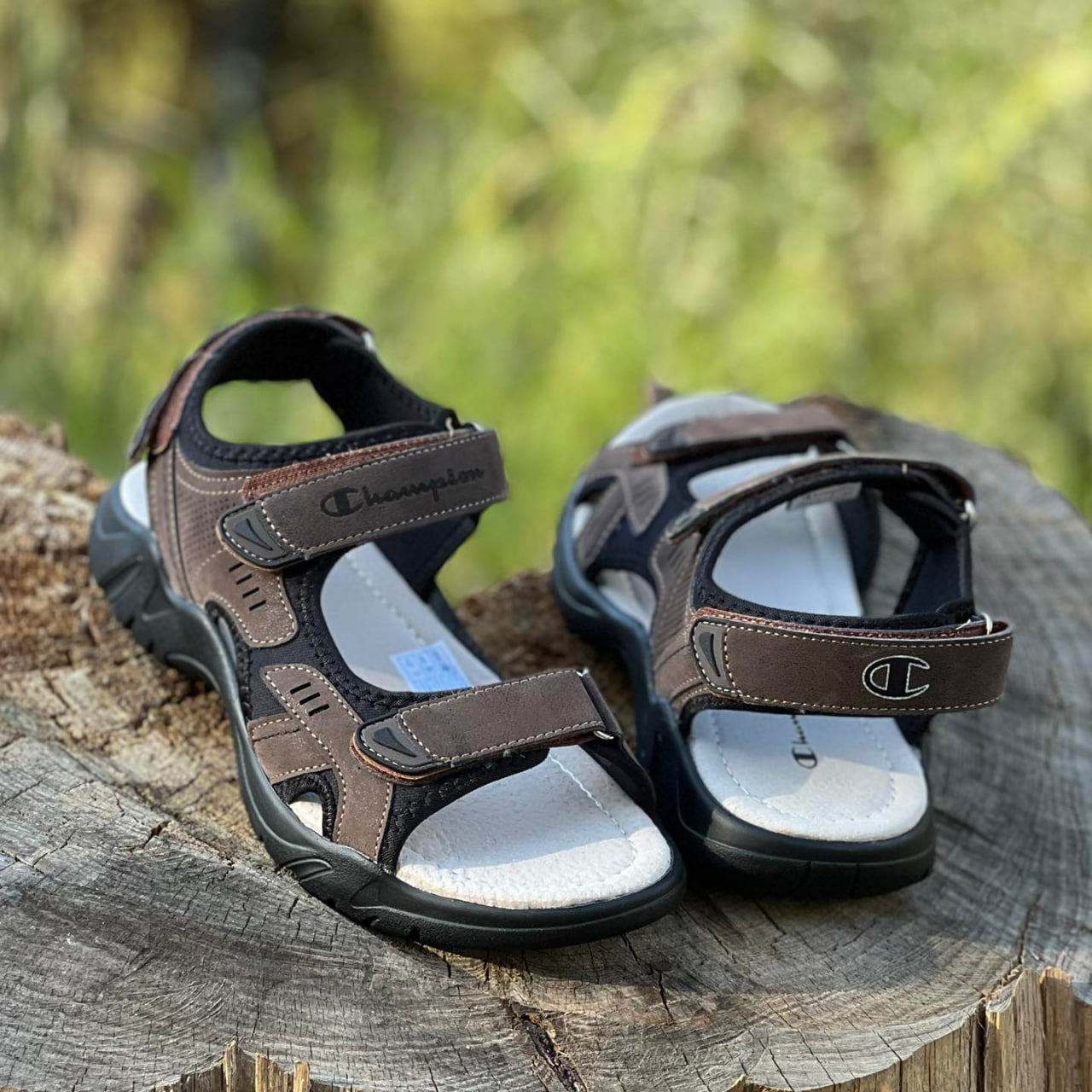 SANDAL CHAMPION MARRON Original
