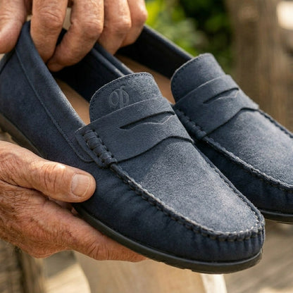 Mocassin dingo bleu nuit