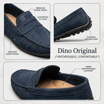 Mocassin dingo bleu nuit