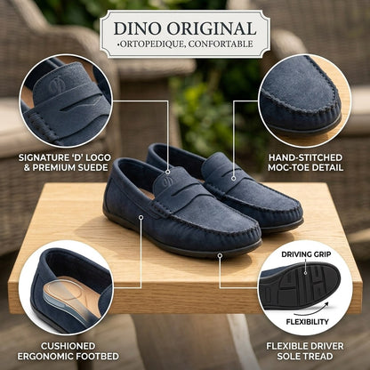 Mocassin dingo bleu nuit