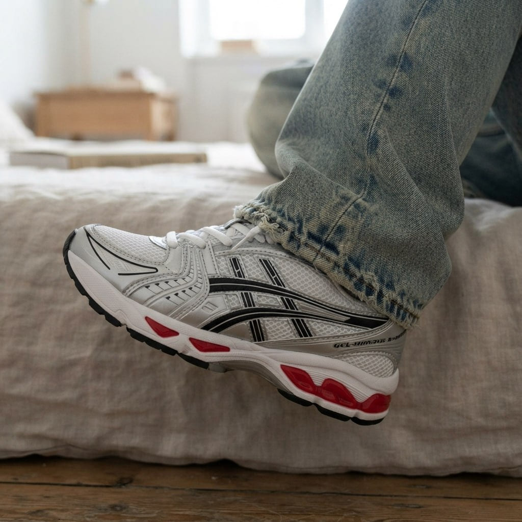 Asics gel kayano 14 Red edition (للنساء)