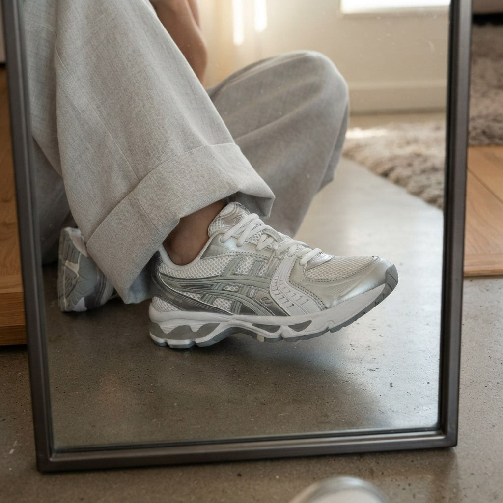 Asics gel kayano 14 Silver edition (Femme)