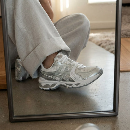 Asics gel kayano 14 Silver edition (Femme)