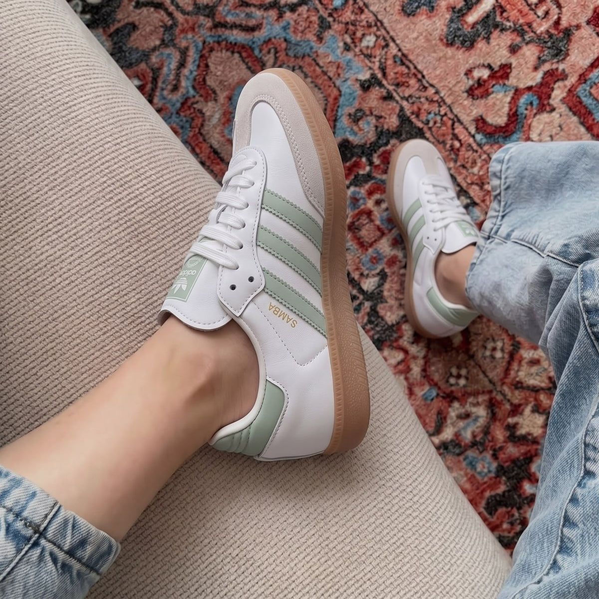 Samba Matcha blanche (للنساء)