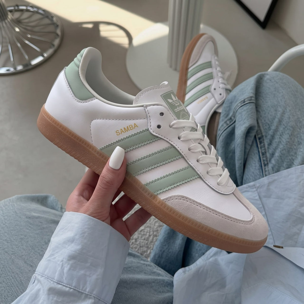 Samba Matcha blanche (للنساء)
