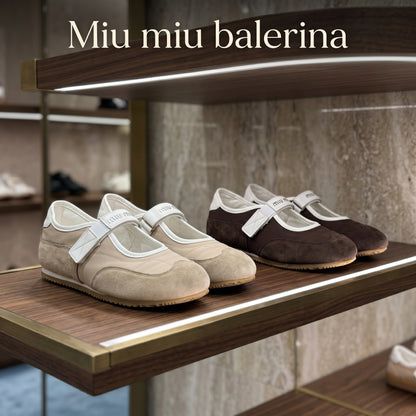 Miu Miu Sneakirina Beige
