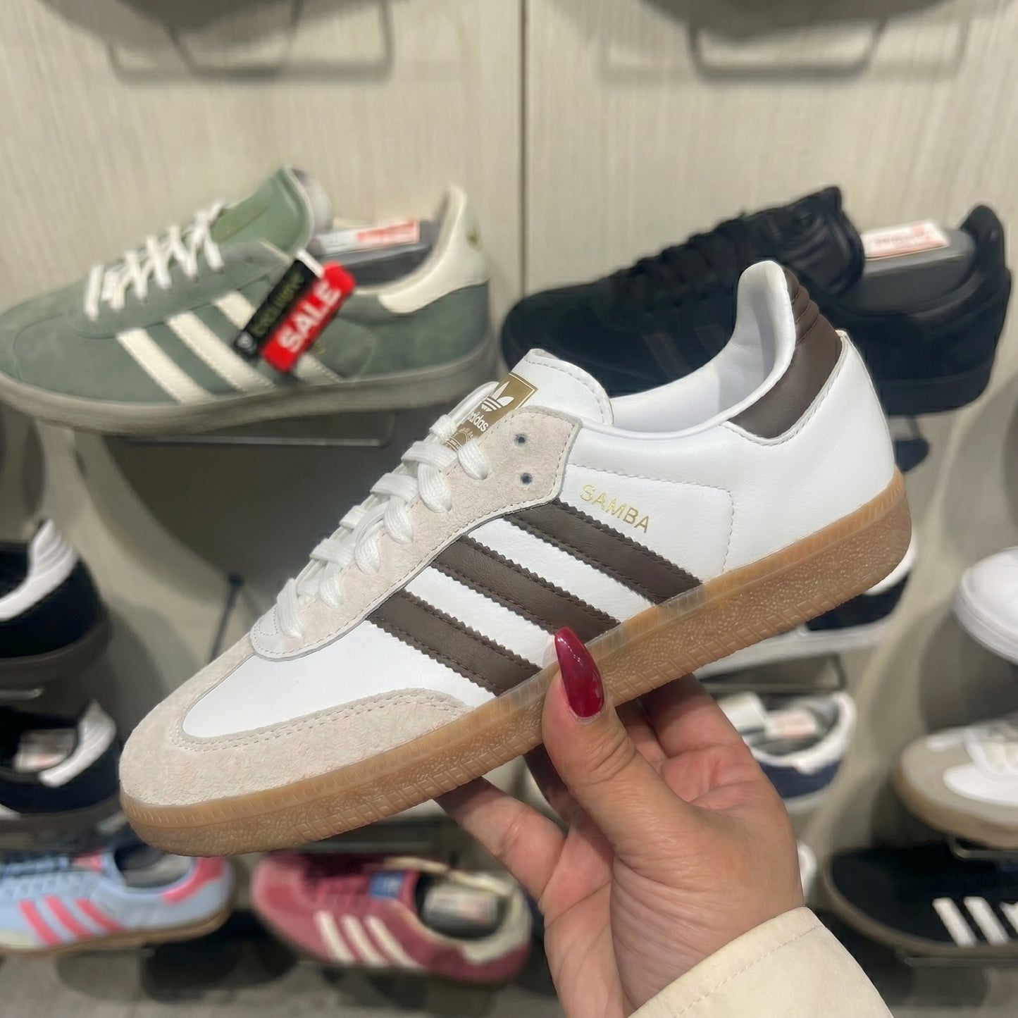 Adidas Samba OG Cream White Preloved Brown